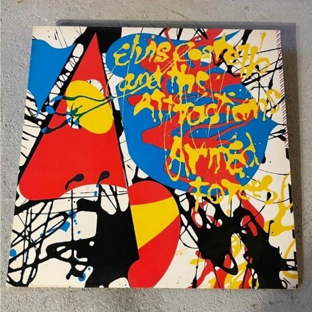 Vintage Vinyl Elvis Costello Record Album